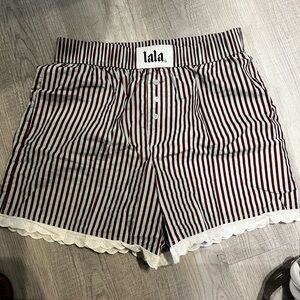 Dressed In Lala Lace Boxer Shorts